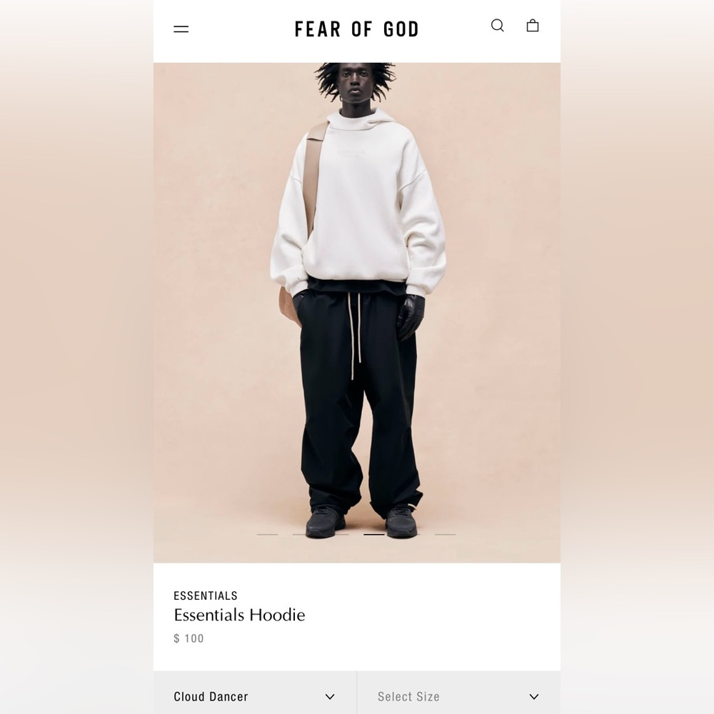Fear of God Essentials Hoodie